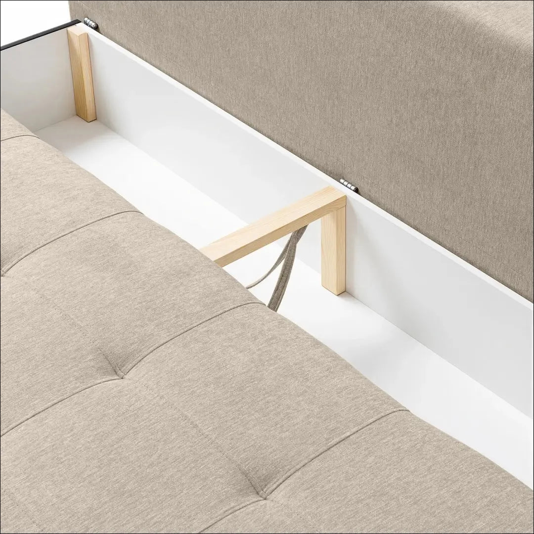 Smėlio spalvos sofa-lova TE2496 - €639.56 Save 15% __label:Pristatymas 5-14 d.d., Newelite Naujausi produktai | Namų