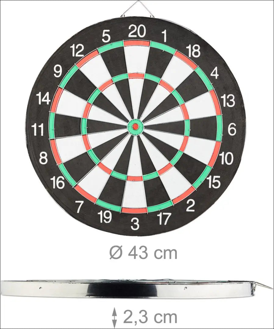 Smiginio lenta X2 su 6 strėlytėmis - 43 cm DA0125 - €13 Save 50% __label:Pristatymas 1-2 d.d., interjeras-kita,