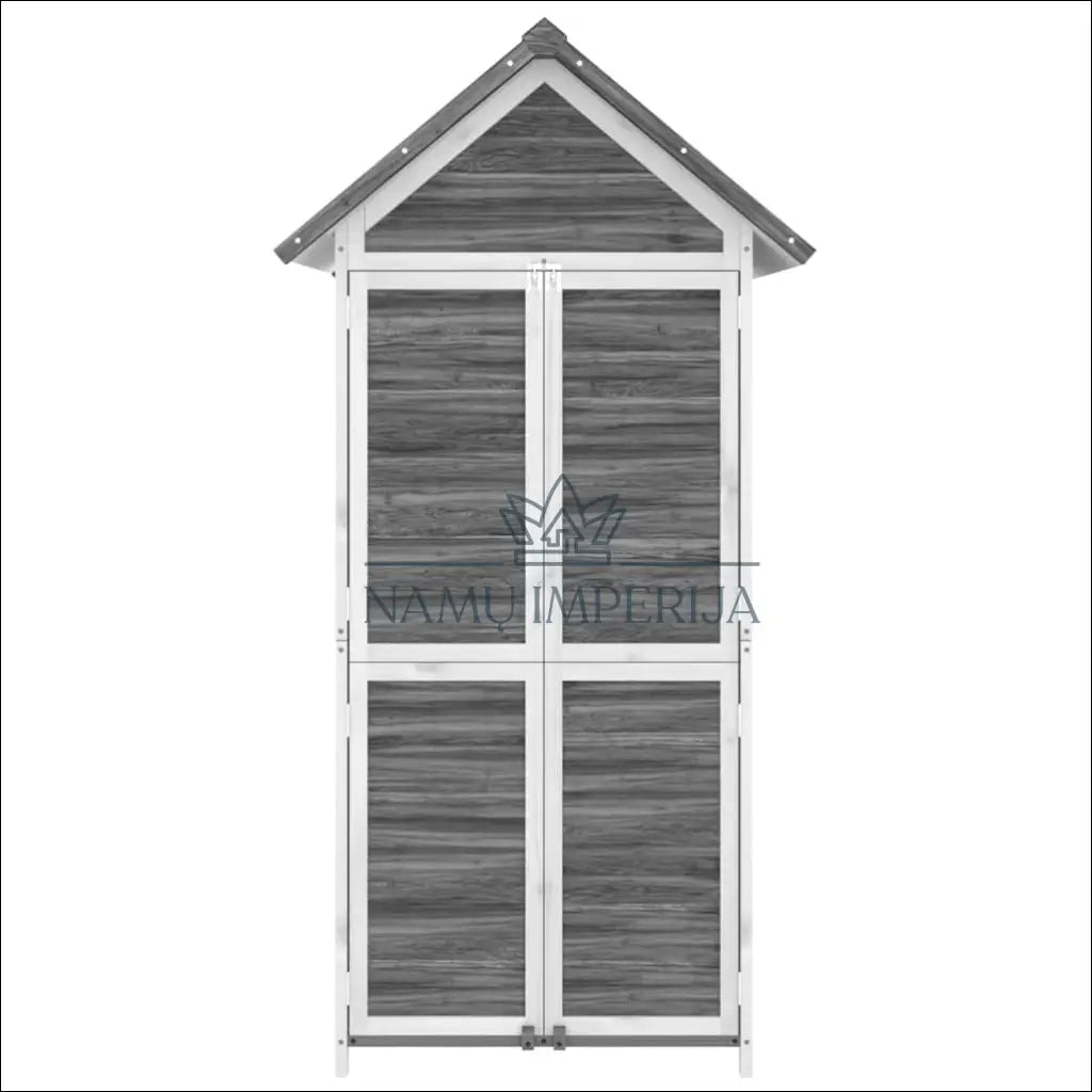Sodo įrankių namelis LI743 - €108 Save 50% 100-200, __label:Pristatymas 1-2 d.d., color-balta, color-pilka, kita €100
