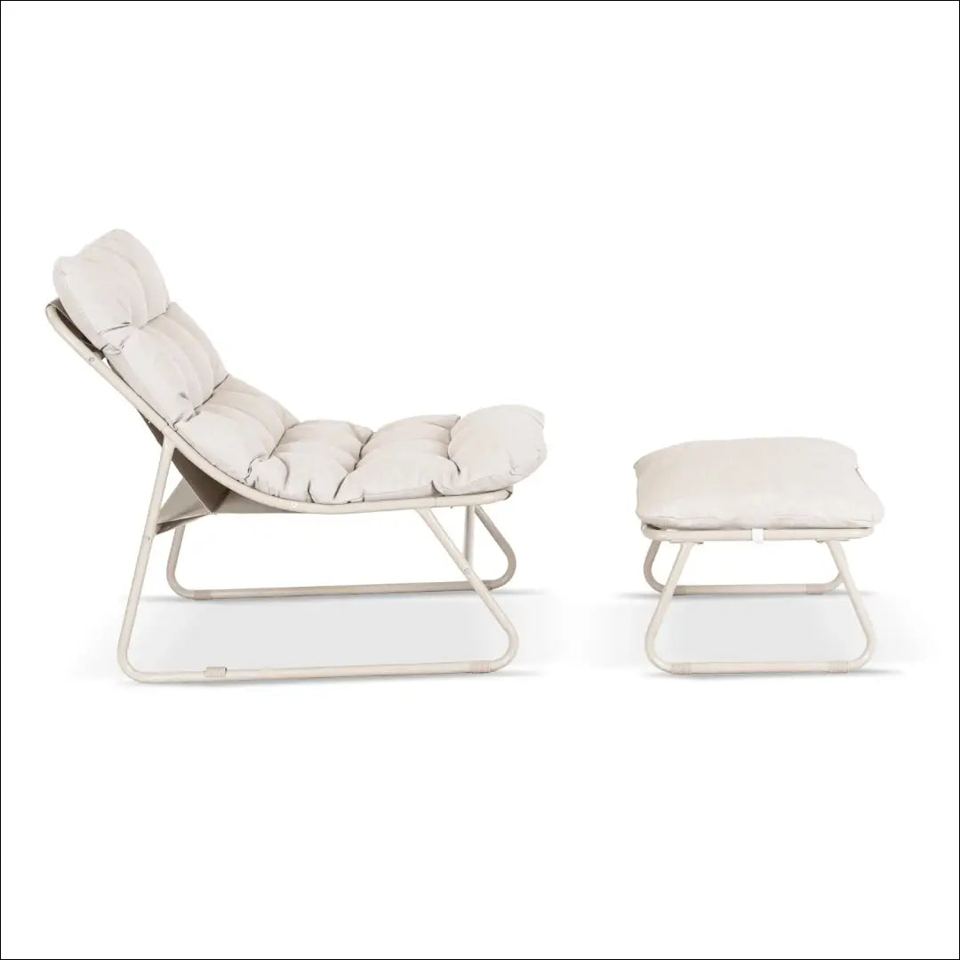 Sodo krėslas su pakoja smėlio spalvos TE2409 - €101.04 Save 15% __label:Pristatymas 5-14 d.d., Newelite Naujausi