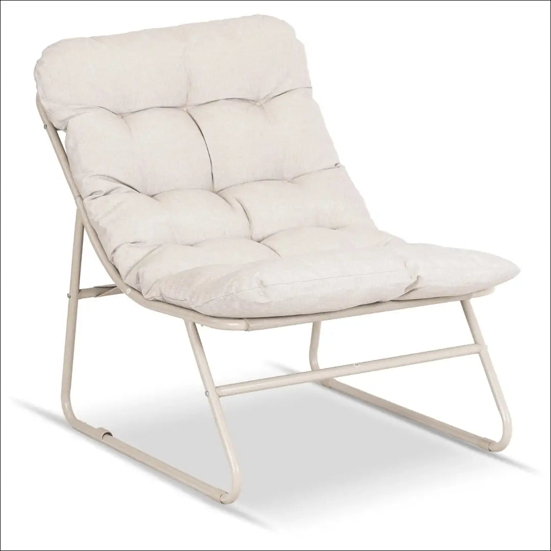 Sodo krėslas su pakoja smėlio spalvos TE2409 - €101.04 Save 15% __label:Pristatymas 5-14 d.d., Newelite Naujausi