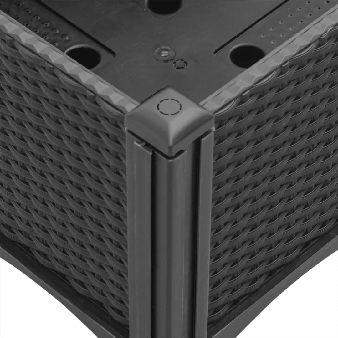 Sodo vazonų komplektas (2vnt) LI852 - €25 Save 50% 25-50, __label:Pristatymas 1-2 d.d., color-juoda, lauko baldai,