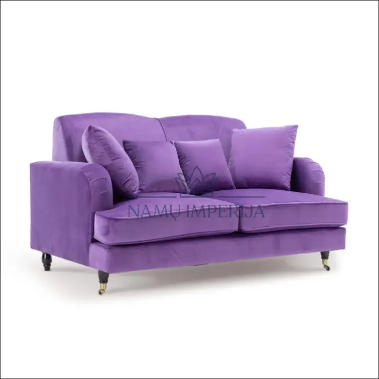 Sofa MI636 - €370 Save 50% __label:Pristatymas 1-2 d.d., color-violetine, material-aksomas, minksti, over-200 Virš €200