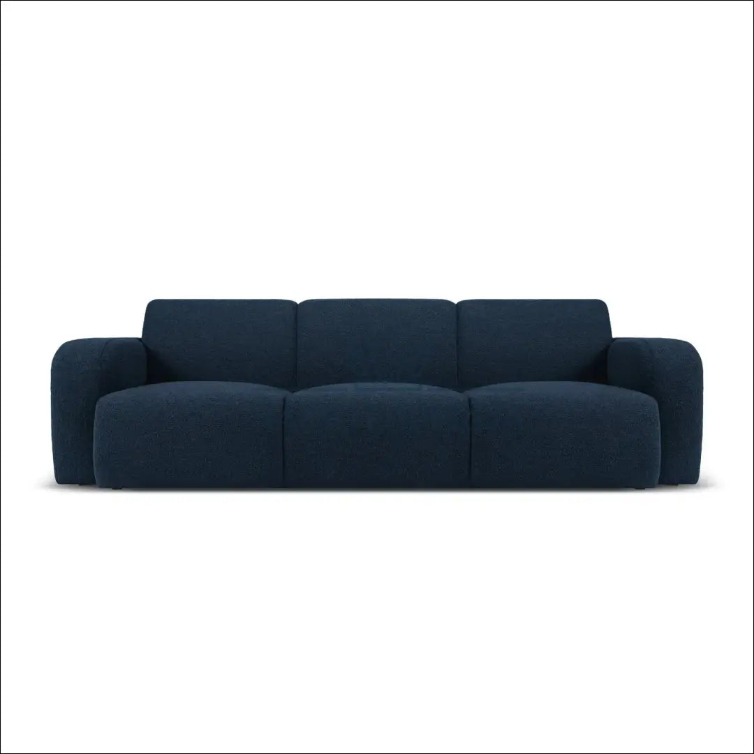 Sofa ’Boucle’ MI551 - €810 Save 70% __label:Pristatymas 1-2 d.d., color-melyna, material-akrilas,