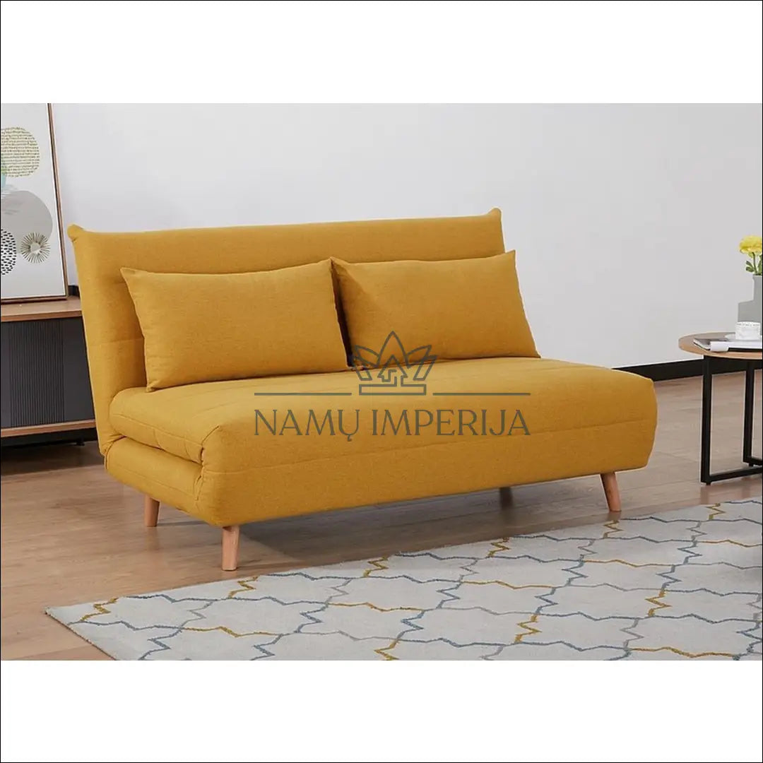 Sofa - lova AL002 - __label:Pristatymas 5-14 d.d., color-geltona, color-pilka, material-gobelenas, minksti Virš €200