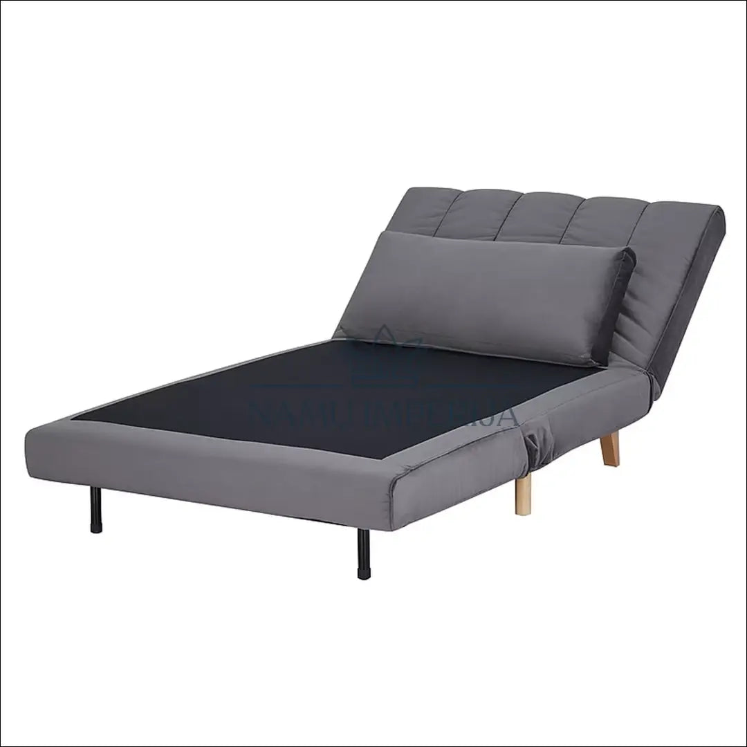 Sofa - lova AL003 - __label:Pristatymas 5-14 d.d., color-melyna, color-pilka, material-aksomas, material-poliesteris