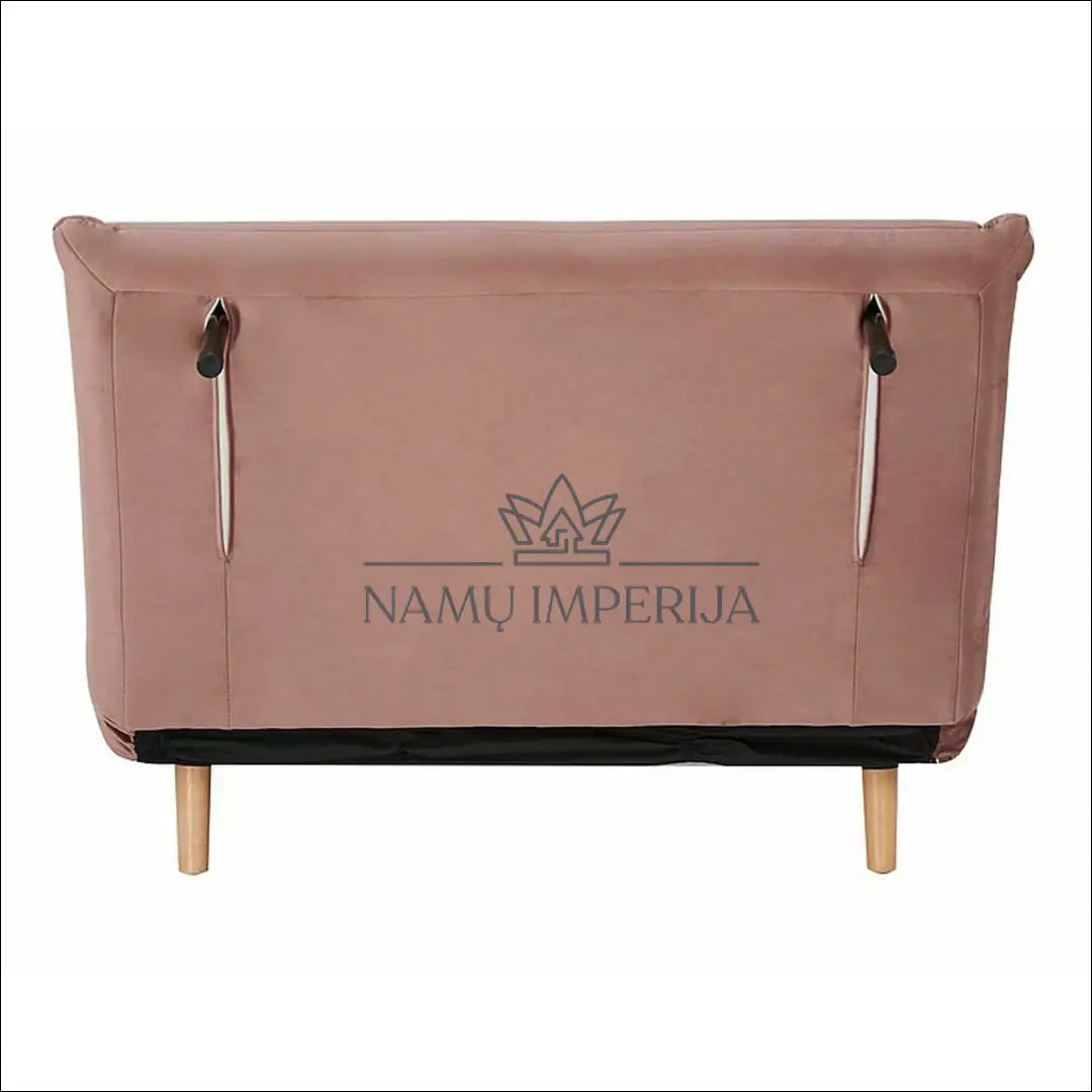 Sofa - lova AL006 - __label:Pristatymas 5-14 d.d., color-pilka, color-rozine, foteliai, material-aksomas Virš €200