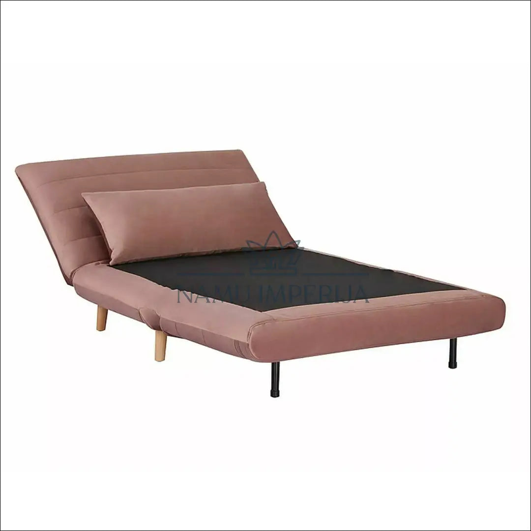 Sofa - lova AL006 - __label:Pristatymas 5-14 d.d., color-pilka, color-rozine, foteliai, material-aksomas Virš €200