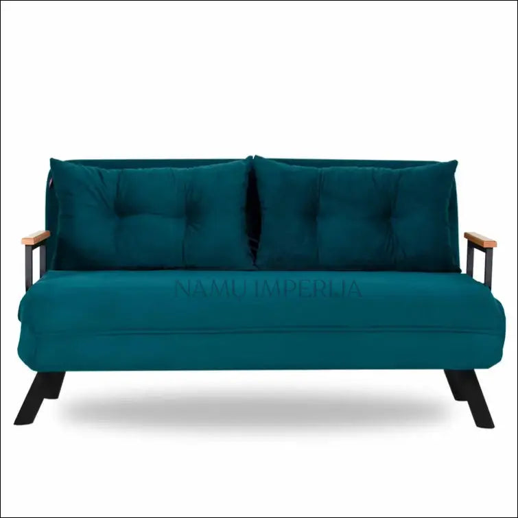 Sofa-lova MI221 - €275 Save 50% __label:Pristatymas 1-2 d.d., color-turkis, color-zalia, material-aksomas,