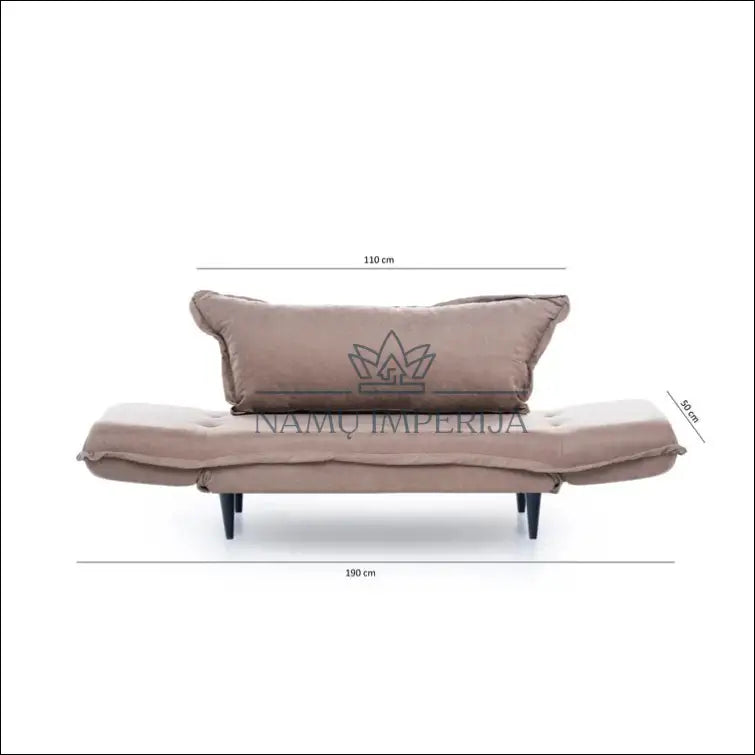 Sofa-lova MI222 - €300 Save 50% __label:Pristatymas 1-2 d.d., color-smelio, material-aksomas, material-poliesteris,