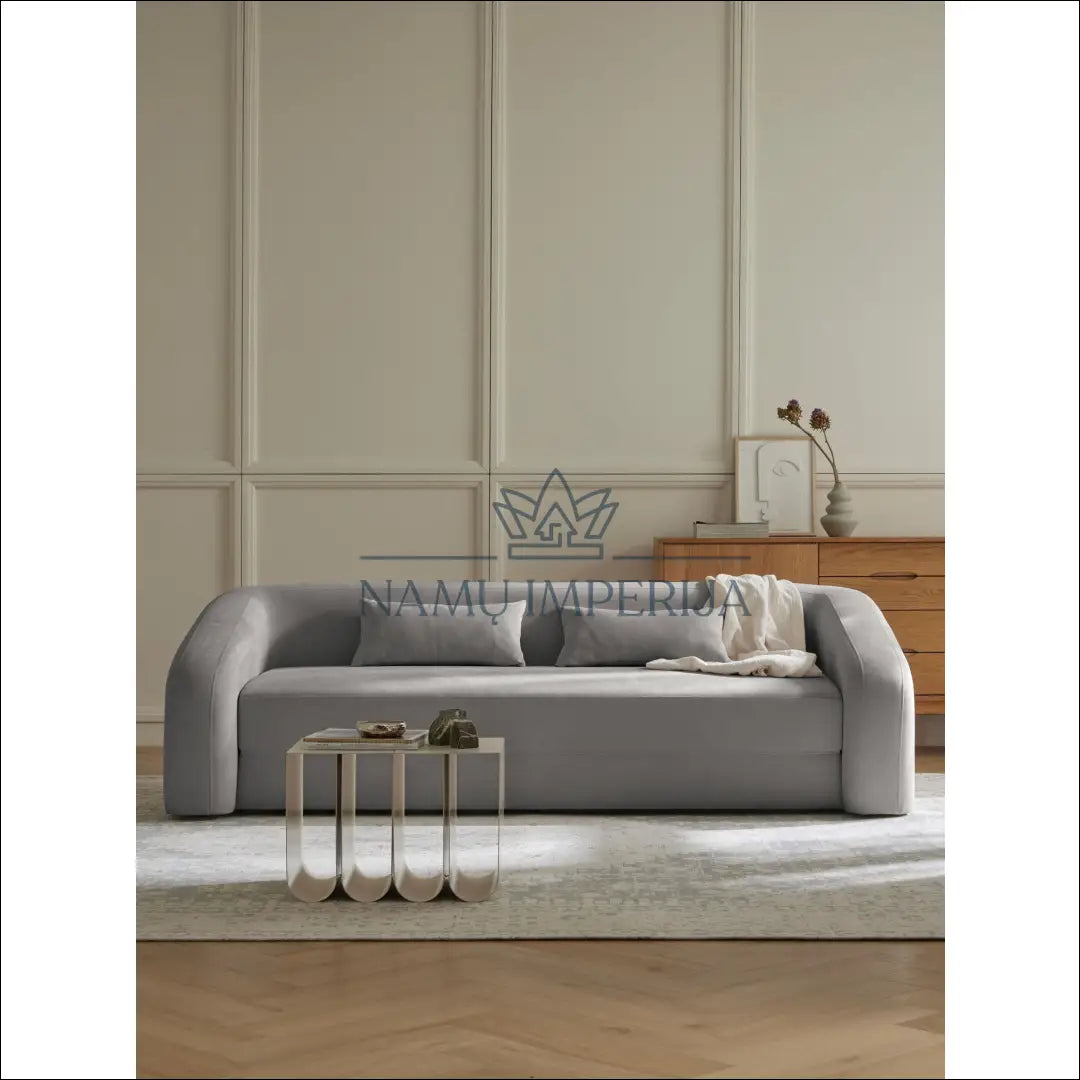 Sofa-lova MI483 - €600 Save 50% color-pilka, lovos-miegamojo, material-poliesteris, miegamojo, minksti Lovos