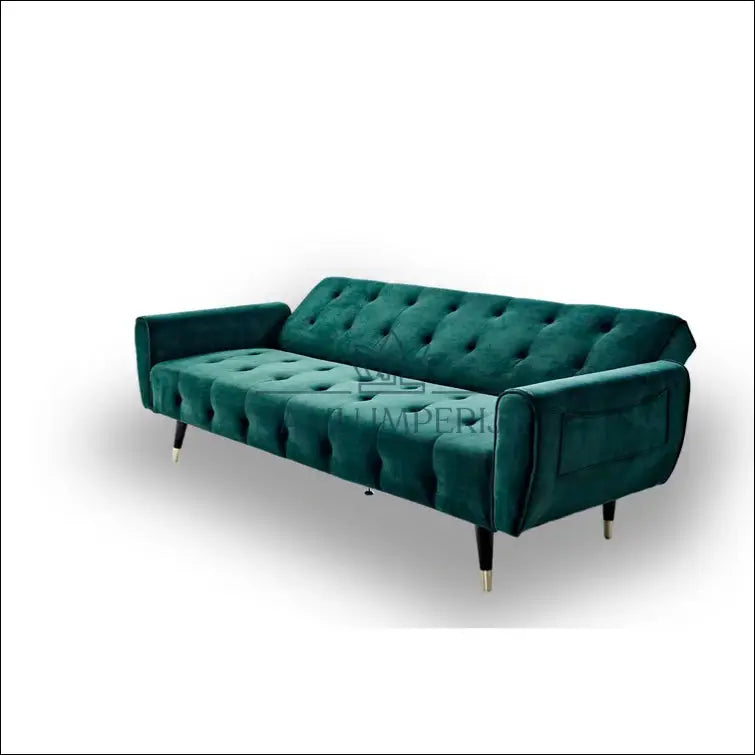 Sofa-lova MI583 - €430 Save 50% __label:Pristatymas 1-2 d.d., color-zalia, material-aksomas, material-poliesteris,