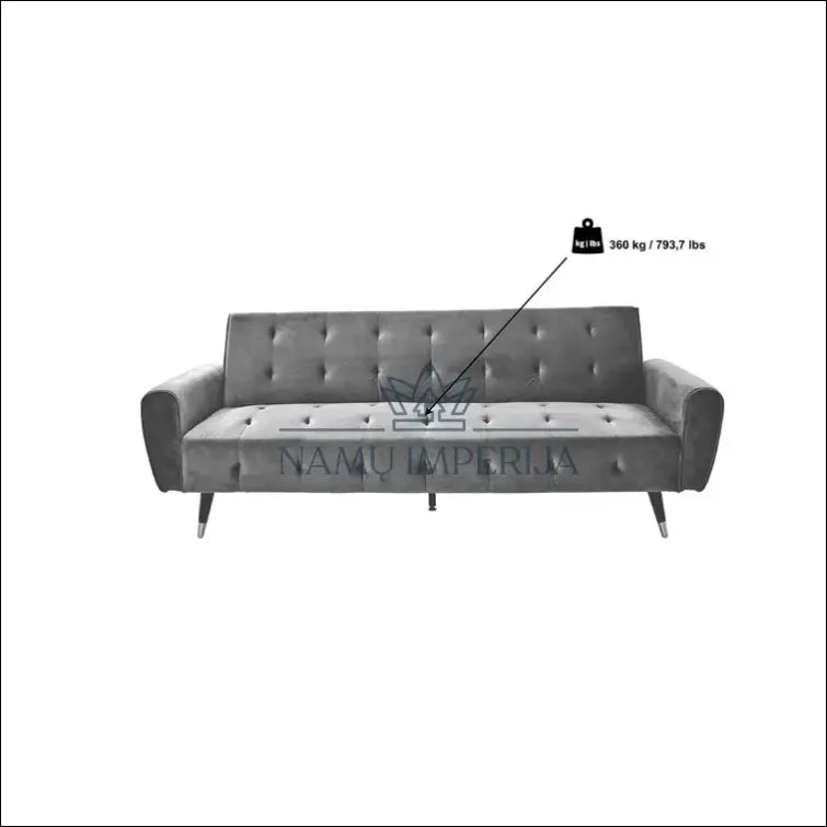 Sofa-lova MI583 - €430 Save 50% __label:Pristatymas 1-2 d.d., color-zalia, material-aksomas, material-poliesteris,