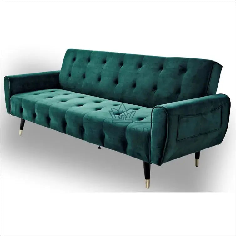 Sofa-lova MI583 - €430 Save 50% __label:Pristatymas 1-2 d.d., color-zalia, material-aksomas, material-poliesteris,