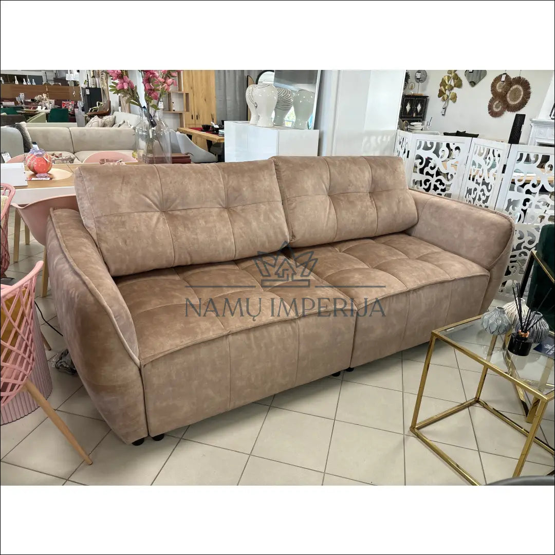 Sofa - lova MI586 - €1,035 Save 10% __label:Pristatymas 1-2 d.d., color-smelio, material-aksomas,