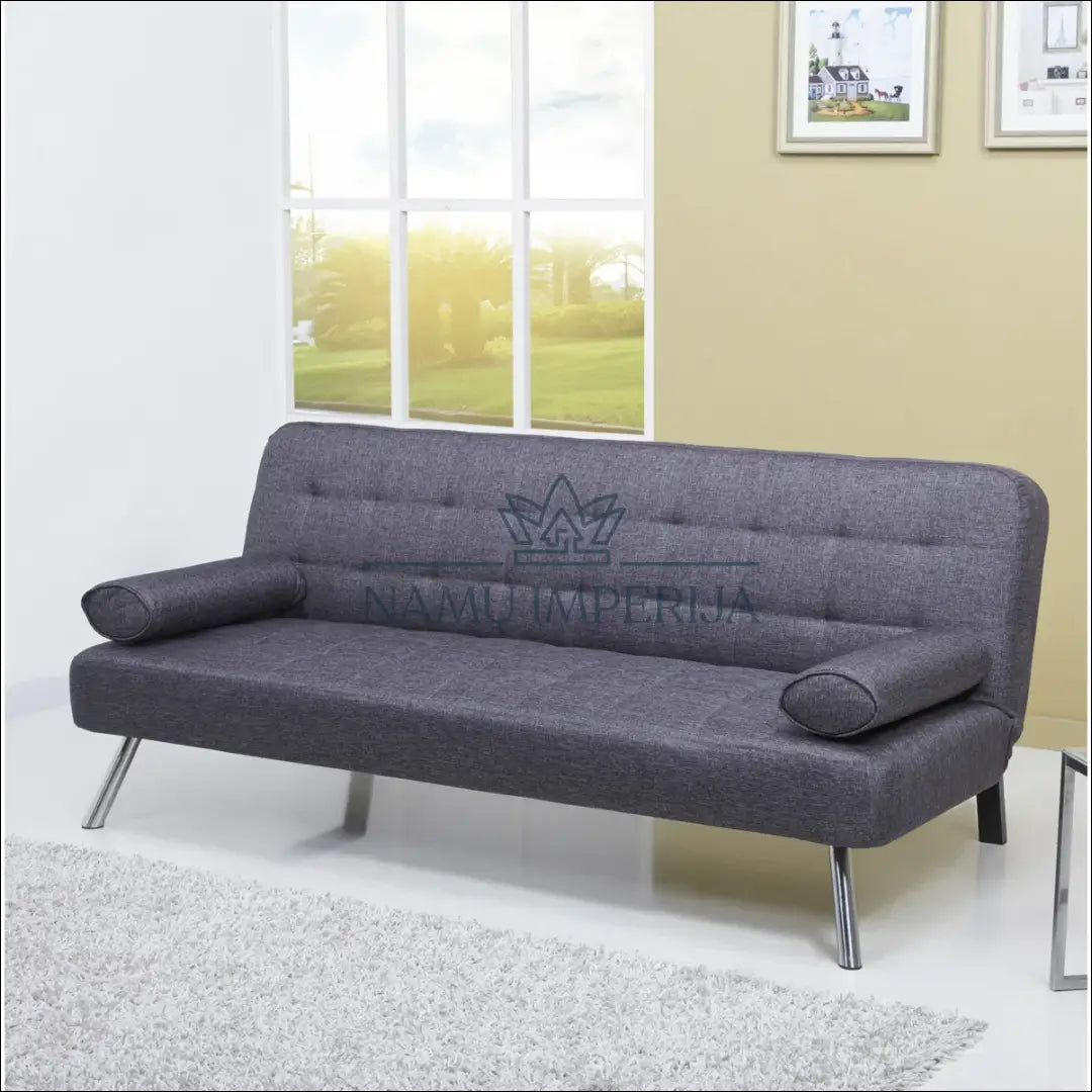 Sofa-lova MI780 - €245 Save 50% __label:Pristatymas 1-2 d.d., color-pilka, lovos-miegamojo, material-gobelenas,
