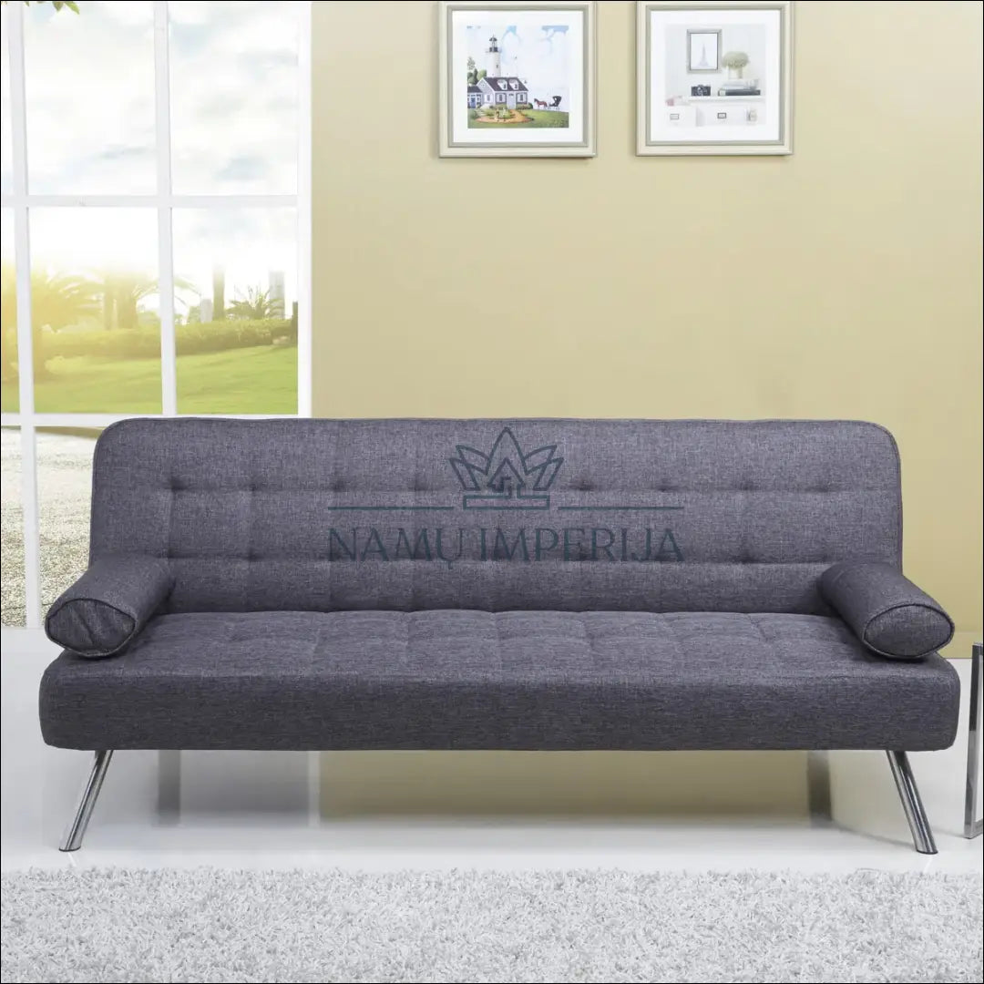 Sofa-lova MI780 - €245 Save 50% __label:Pristatymas 1-2 d.d., color-pilka, lovos-miegamojo, material-gobelenas,