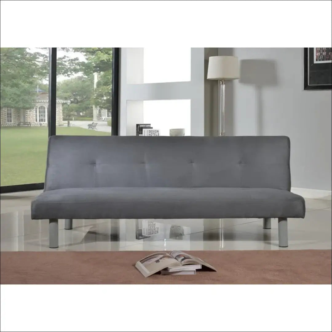 Sofa-lova MI809 - €225 Save 50% __label:Pristatymas 1-2 d.d., color-pilka, lovos-miegamojo, material-gobelenas,