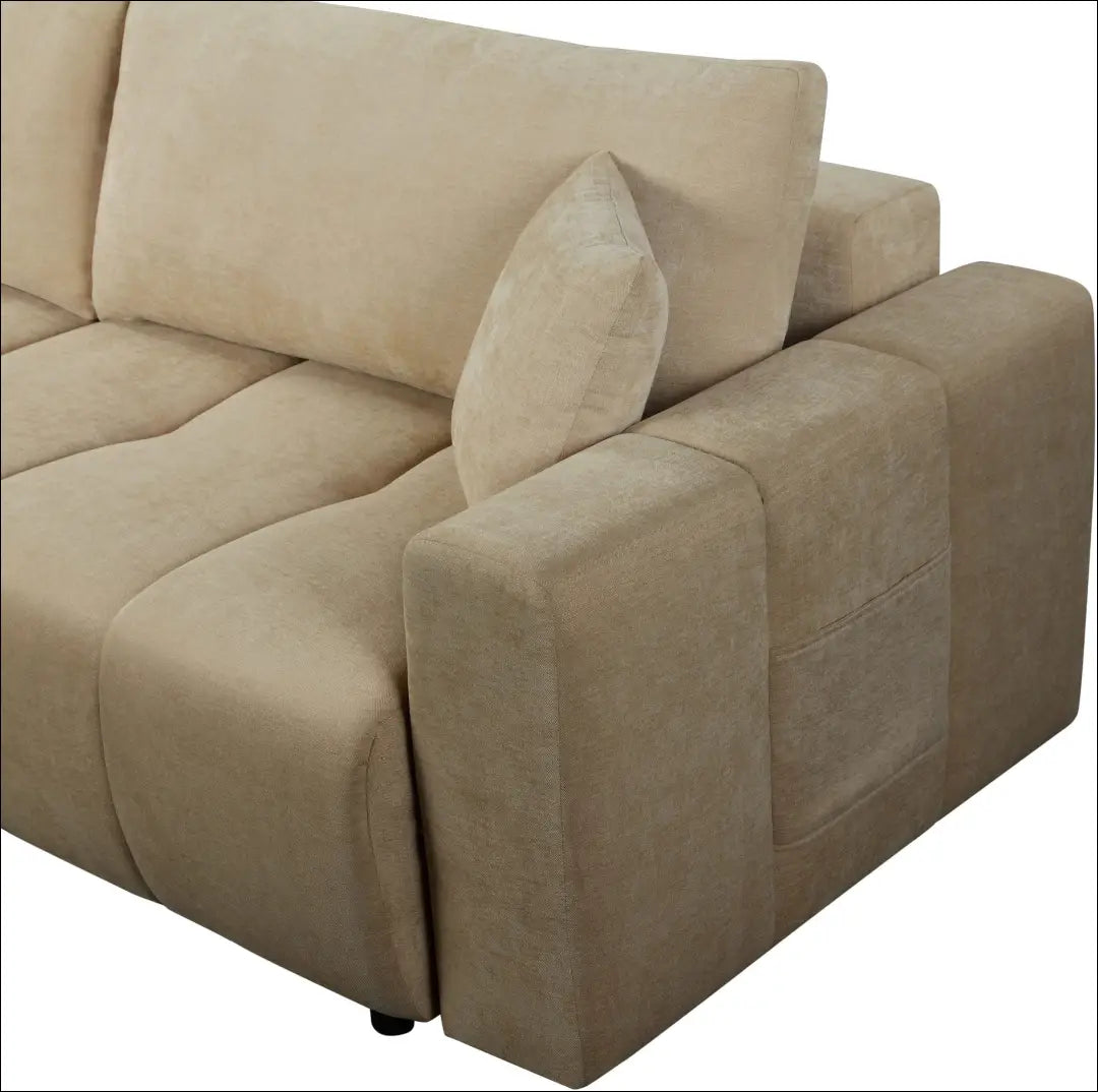 Sofa - lova MI928 - €440 Save 50% __label:Pristatymas 1-2 d.d., color-smelio, material-gobelenas, minksti, over-200