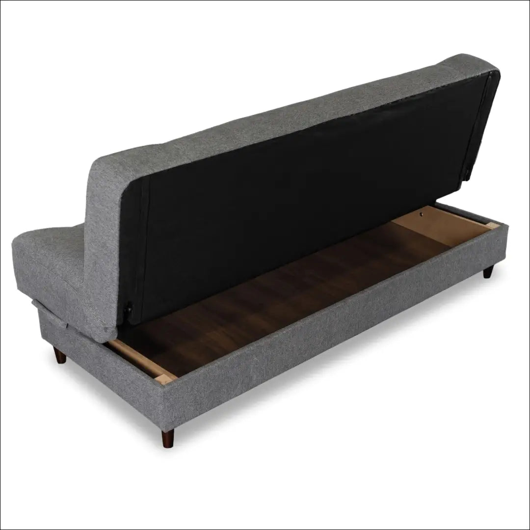 Sofa-lova su audiniu pilkos spalvos TE434 - €623 Save 15% __label:Pristatymas 5-14 d.d., elite, over-200, spalva-pilka,