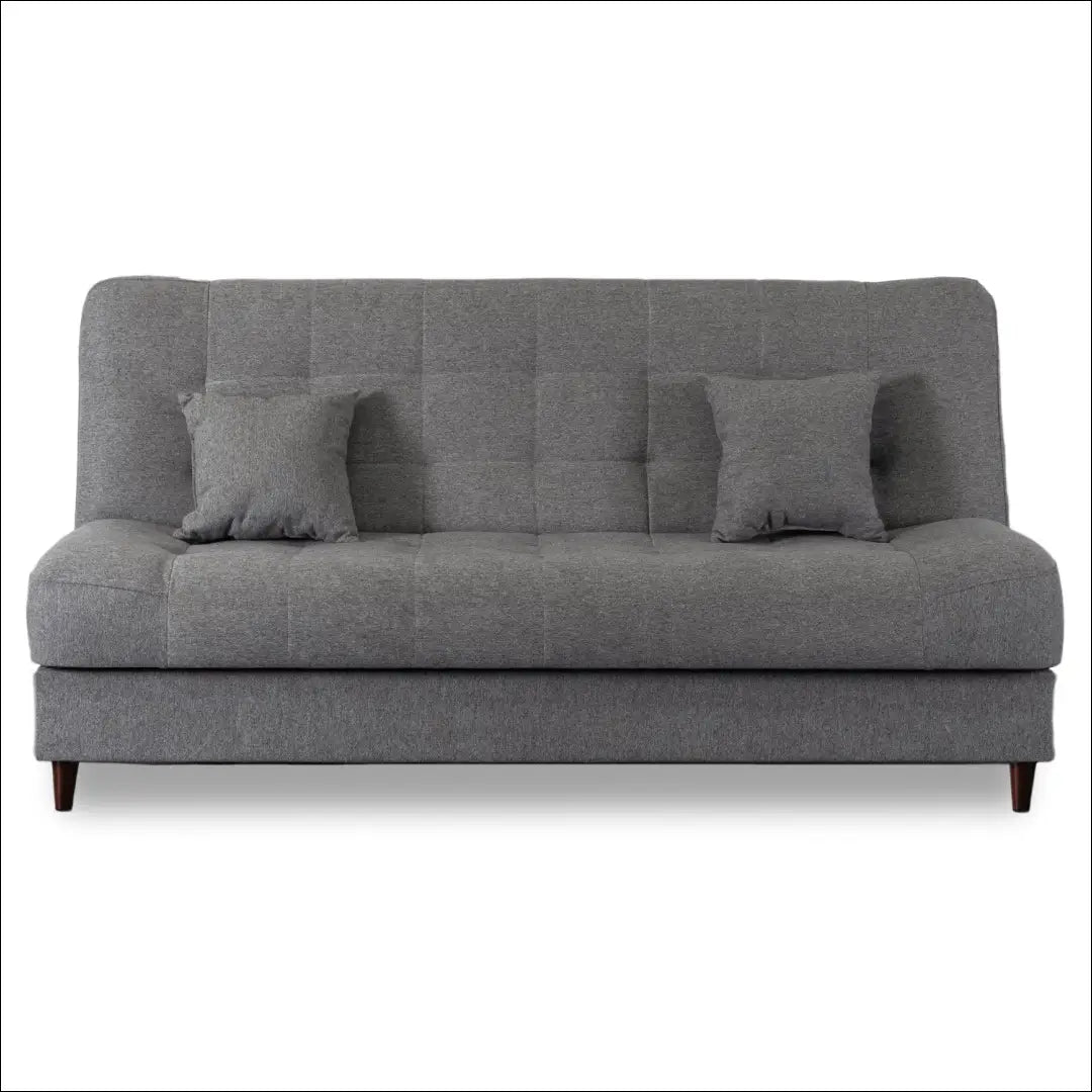 Sofa-lova su audiniu pilkos spalvos TE434 - €623 Save 15% __label:Pristatymas 5-14 d.d., elite, over-200, spalva-pilka,