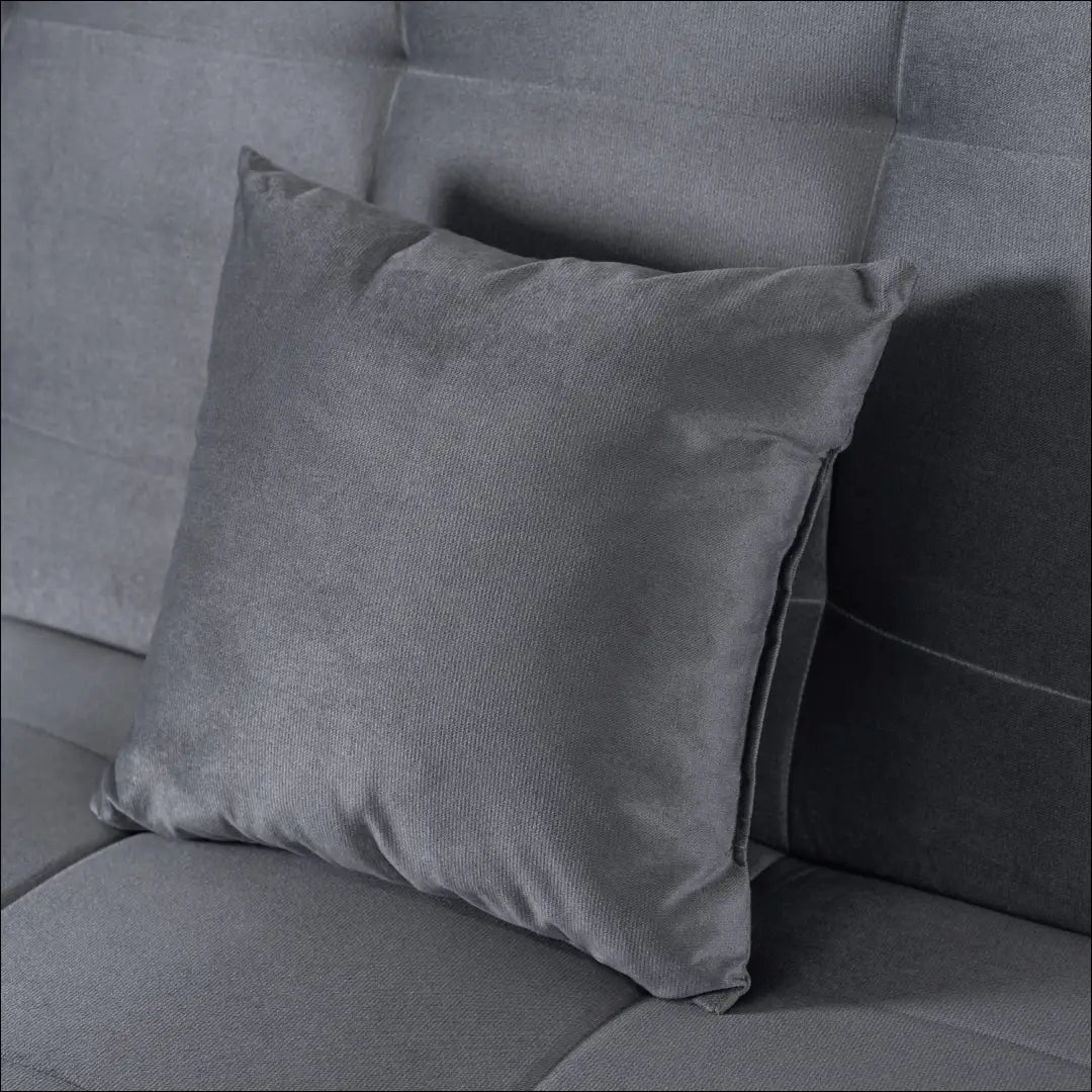 Sofa-lova su audiniu pilkos spalvos TE441 - €653 Save 15% __label:Pristatymas 5-14 d.d., elite, over-200, spalva-pilka,