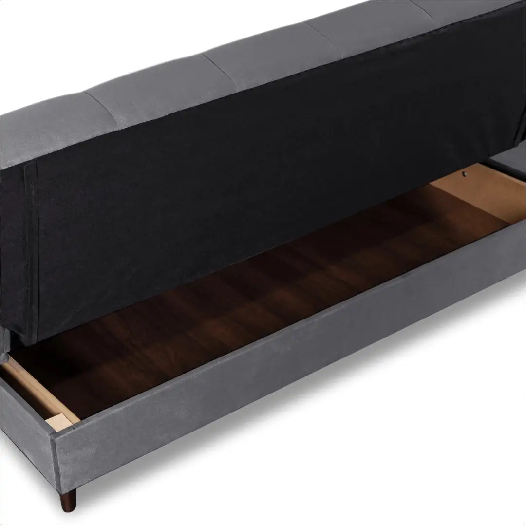 Sofa-lova su audiniu pilkos spalvos TE441 - €653 Save 15% __label:Pristatymas 5-14 d.d., elite, over-200, spalva-pilka,