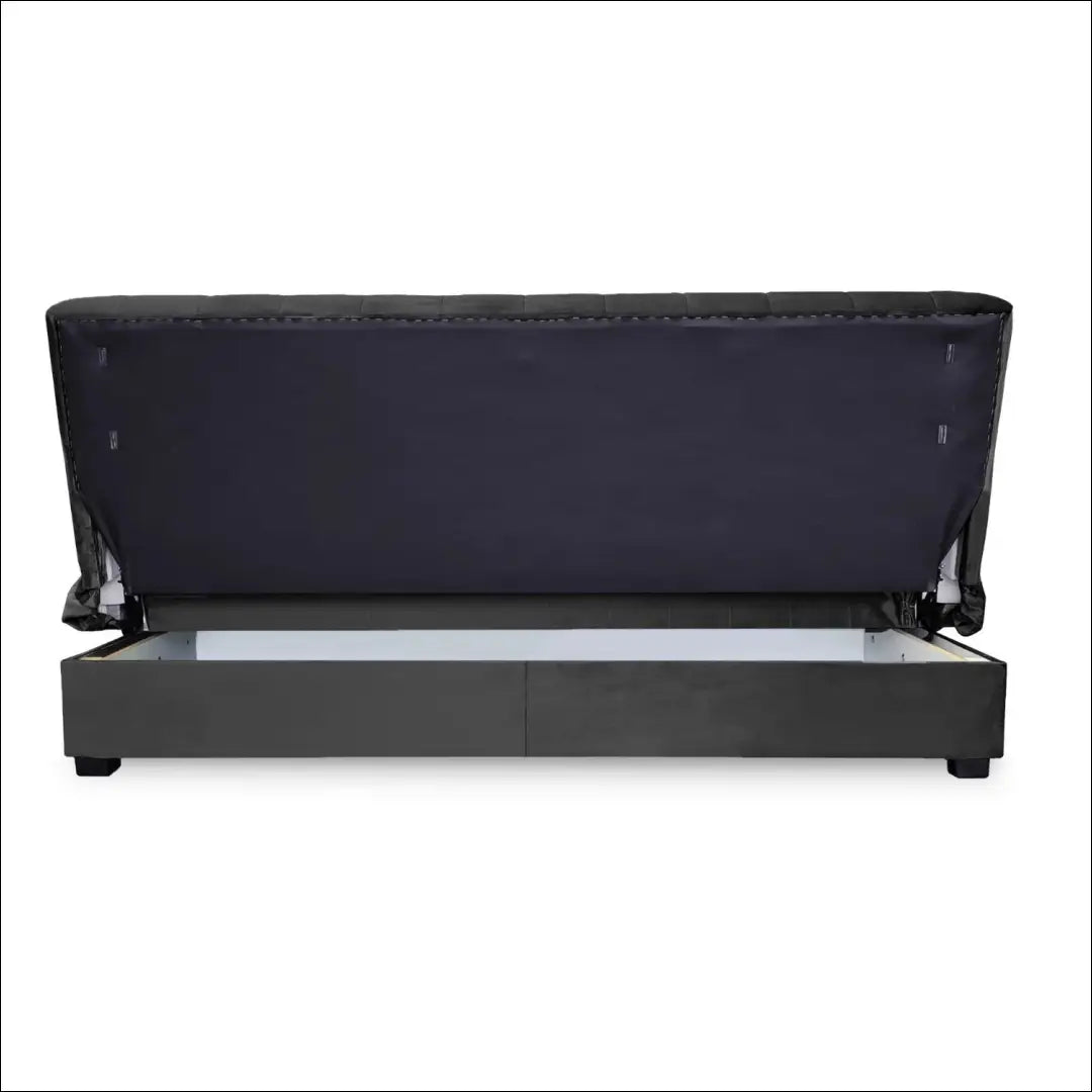 Sofa-lova su audiniu pilkos spalvos TE684 - €608 Save 15% __label:Pristatymas 5-14 d.d., elite, over-200, spalva-pilka,