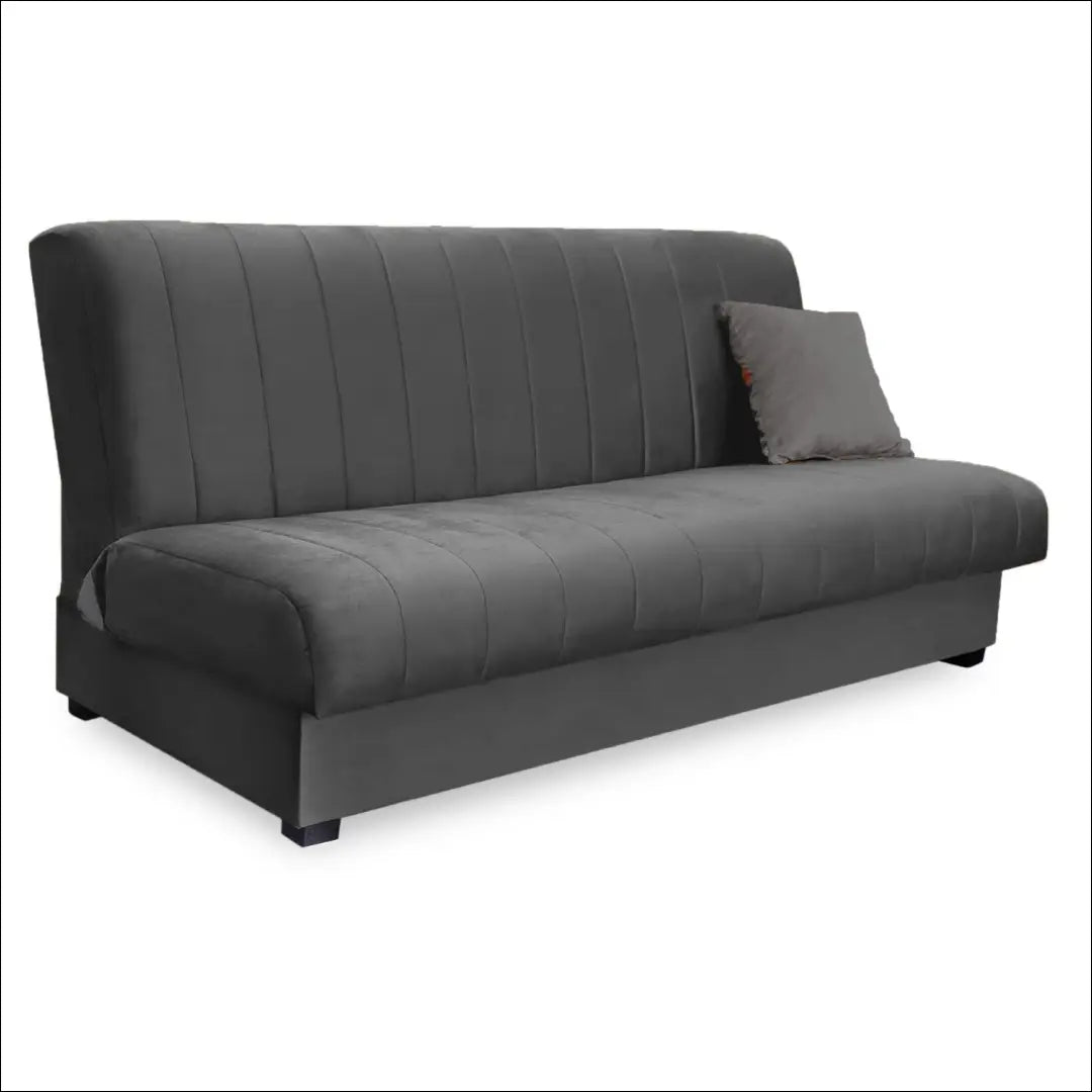 Sofa-lova su audiniu pilkos spalvos TE684 - €608 Save 15% __label:Pristatymas 5-14 d.d., elite, over-200, spalva-pilka,