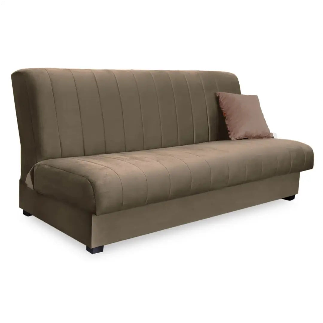 Sofa-lova su audiniu smėlio spalvos TE685 - €608 Save 15% __label:Pristatymas 5-14 d.d., elite, over-200,