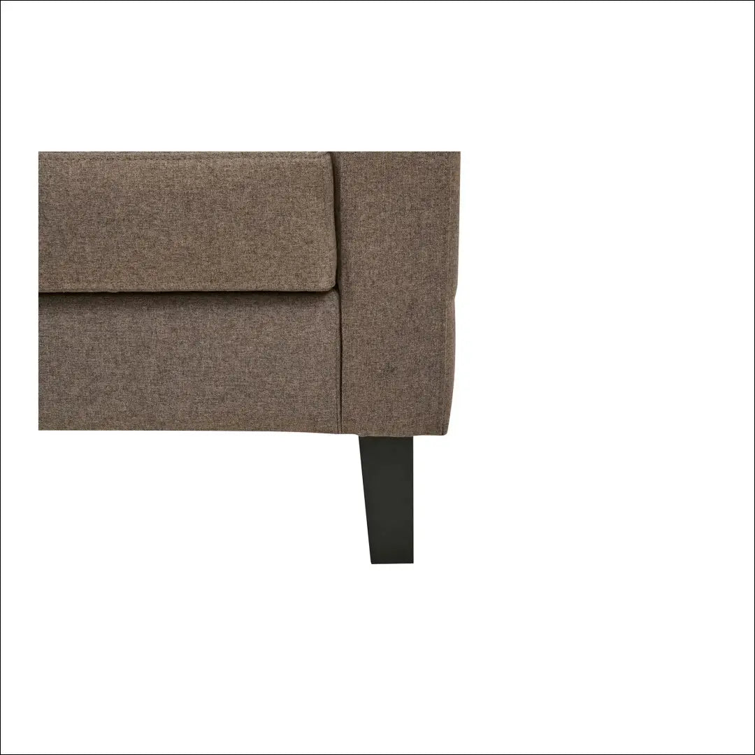 Sofa-lova su daiktadėže ruda juodos kojelės RD234 - €569 Save 15% __label:Pristatymas 5-14 d.d., nordic, over-200,