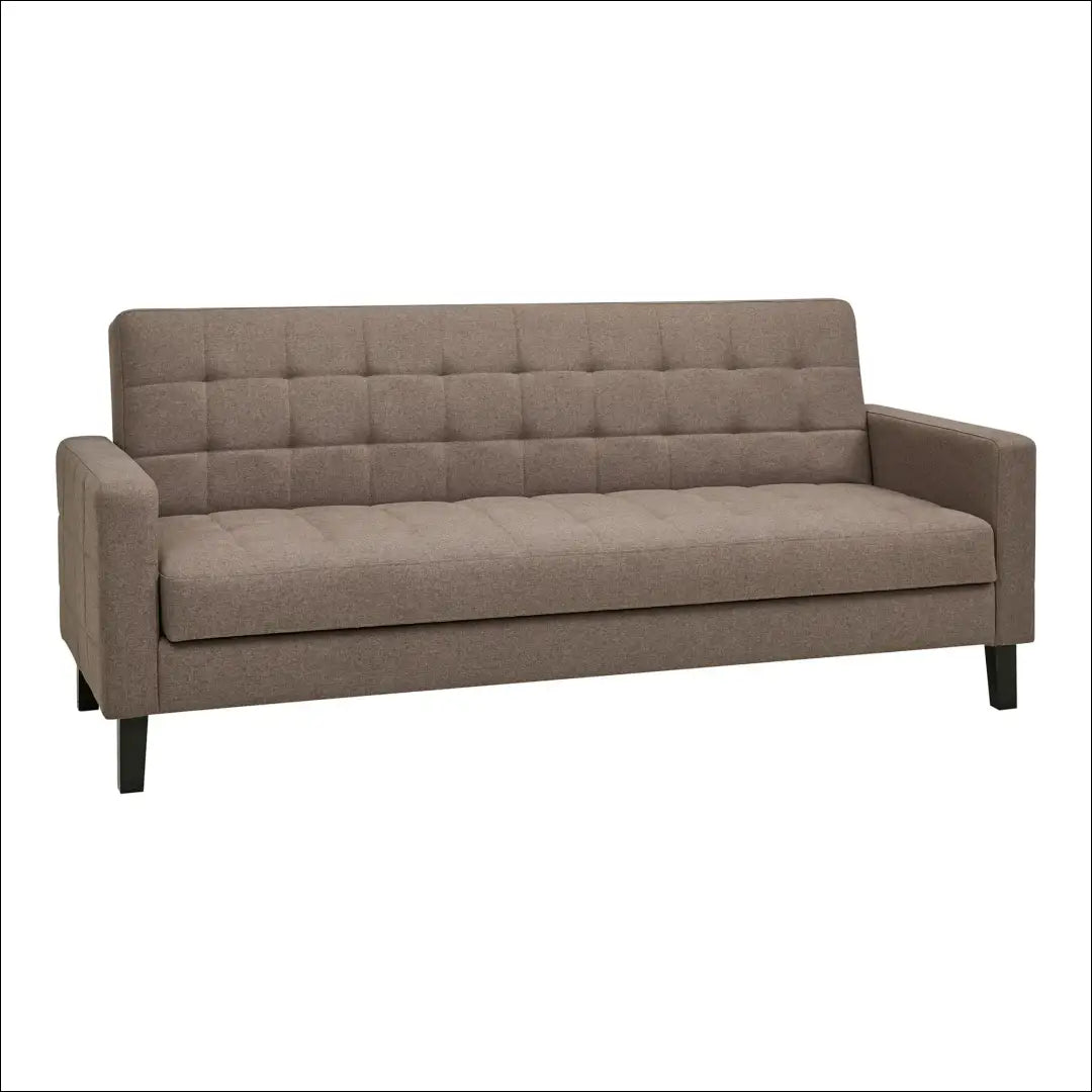 Sofa-lova su daiktadėže ruda juodos kojelės RD234 - €569 Save 15% nordic, over-200, Ruda, Sofa beds, uzsakomi Virš €200