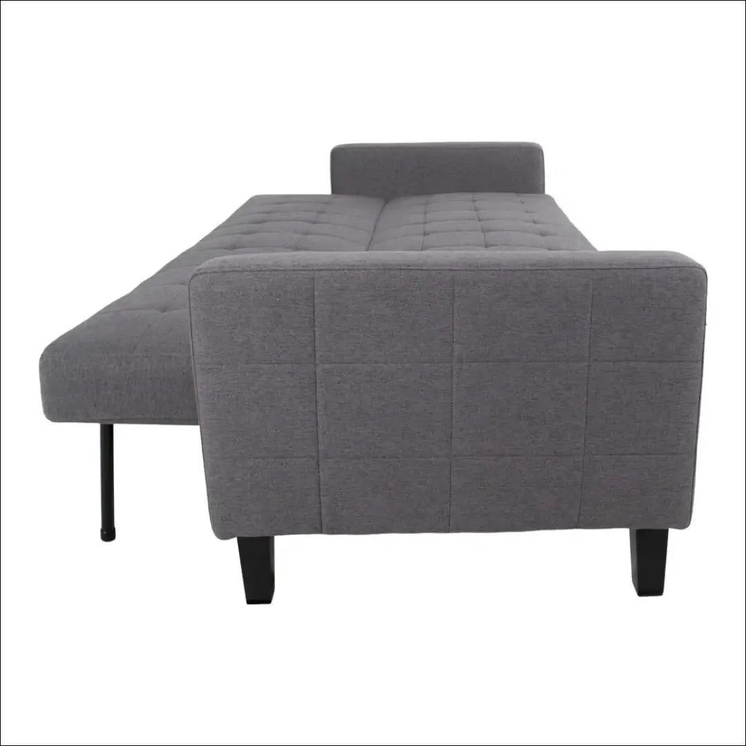 Sofa-lova su daiktadėže tamsiai pilka juodos kojelės RD227 - €569 Save 15% __label:Pristatymas 5-14 d.d., nordic,