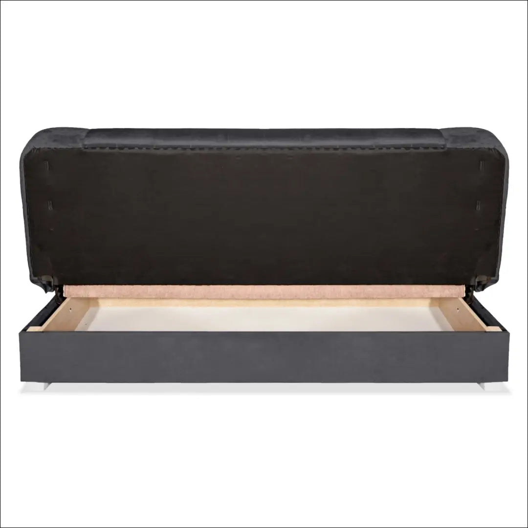 Sofa-lova su veliūro audiniu pilkos spalvos / smėlio TE1167 - €579 Save 15% __label:Pristatymas 5-14 d.d., elite,
