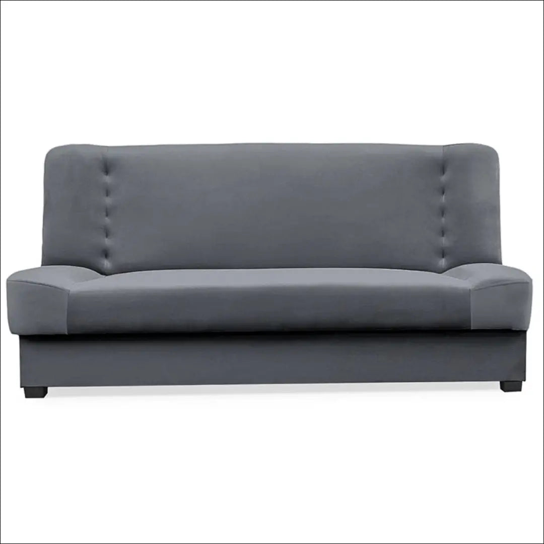 Sofa-lova su veliūro audiniu pilkos spalvos TE549 - €547 Save 15% __label:Pristatymas 5-14 d.d., elite, over-200,