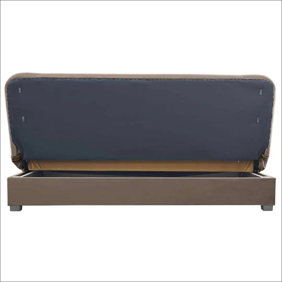 Sofa-lova su veliūro audiniu smėlio spalvos TE654 - €547 Save 15% __label:Pristatymas 5-14 d.d., elite, over-200,