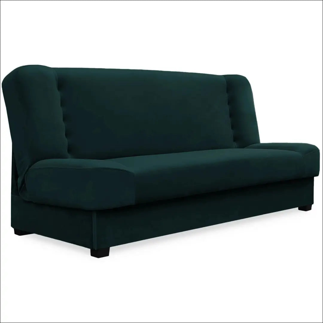 Sofa-lova su veliūro audiniu žalios spalvos TE680 - €547 Save 15% __label:Pristatymas 5-14 d.d., elite, over-200,