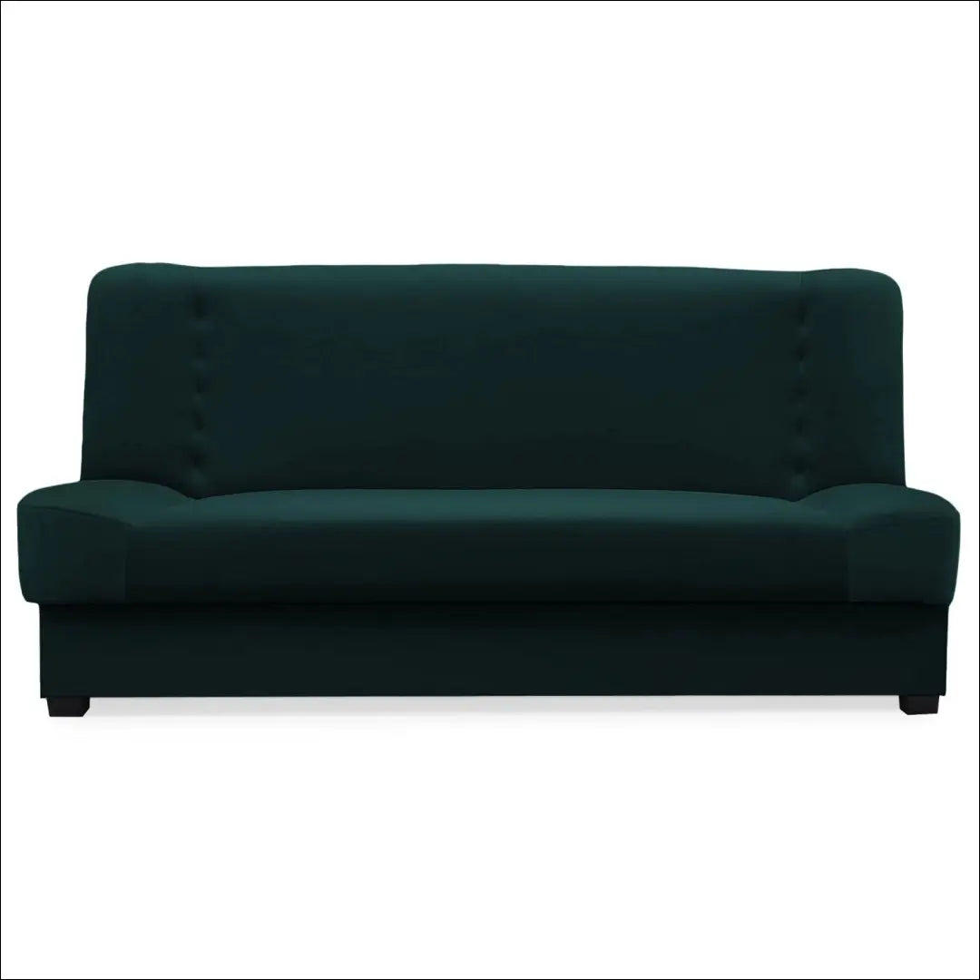 Sofa-lova su veliūro audiniu žalios spalvos TE680 - €547 Save 15% __label:Pristatymas 5-14 d.d., elite, over-200,