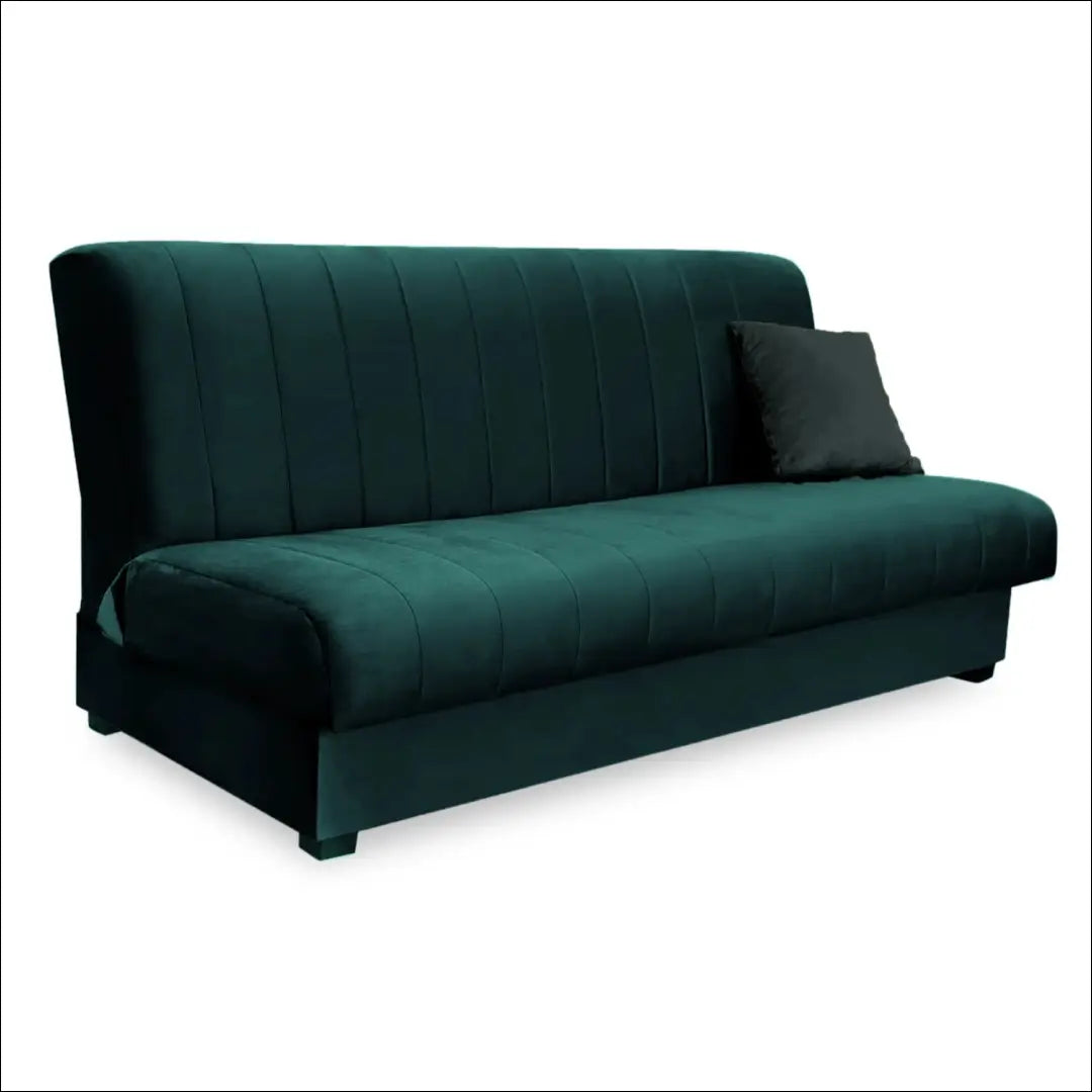 Sofa-lova su veliūro audiniu žalios spalvos TE683 - €608 Save 15% __label:Pristatymas 5-14 d.d., elite, over-200,