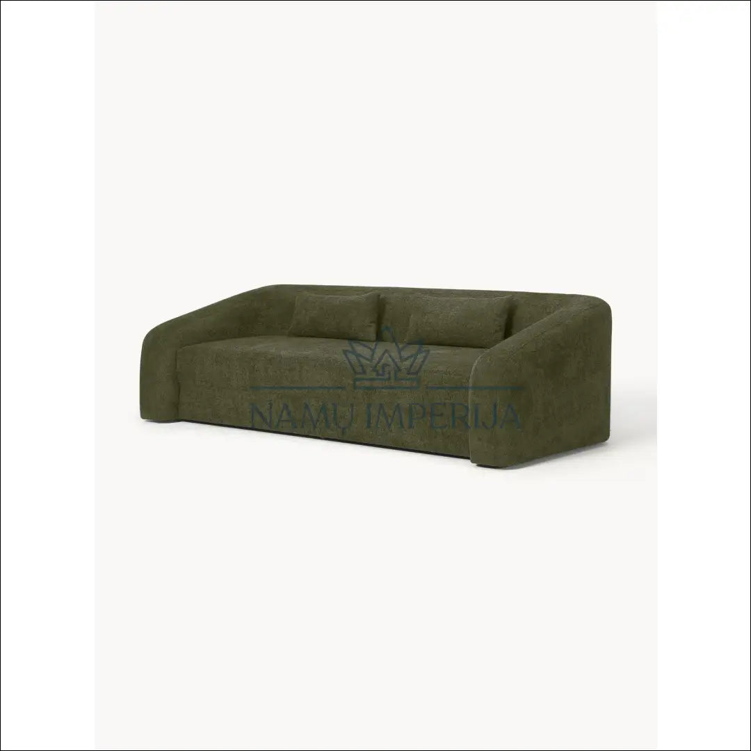 Sofa-lova ’Teddy’ MI550 - €650 Save 50% color-zalia, material-poliesteris, minksti, over-200, sofos Virš €200