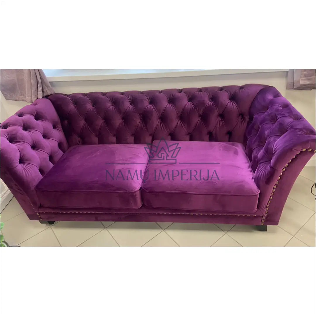 Sofa MI271 - €516 Save 30% __label:Pristatymas 1-2 d.d., color-violetine, material-aksomas, material-poliesteris,