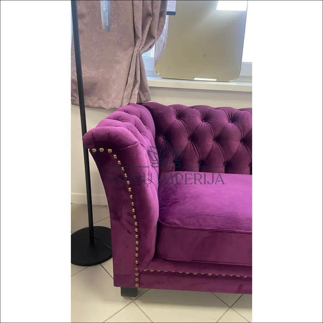 Sofa MI271 - €516 Save 30% __label:Pristatymas 1-2 d.d., color-violetine, material-aksomas, material-poliesteris,