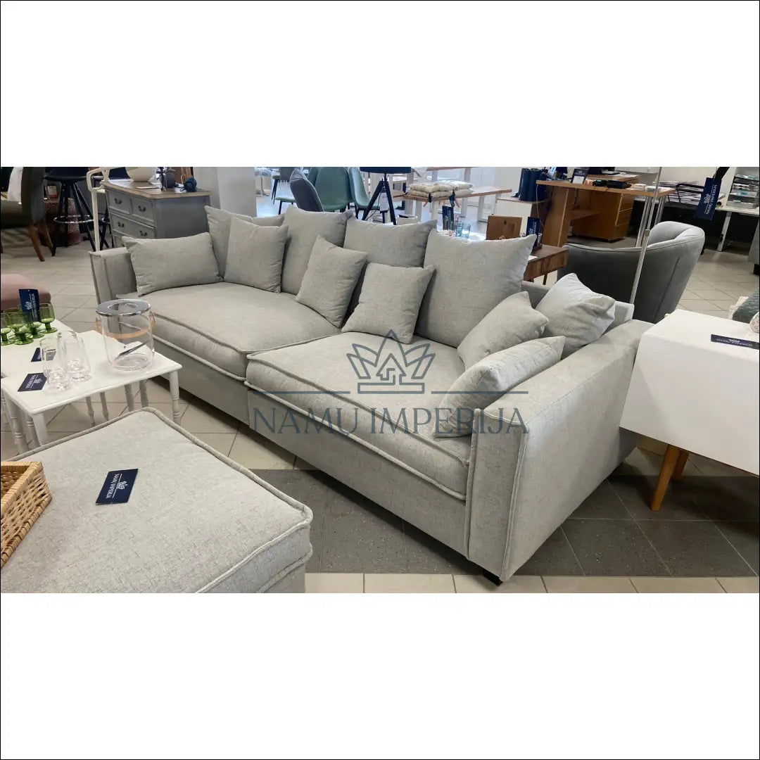 Sofa MI281 - €780 Save 15% __label:Pristatymas 1-2 d.d., color-pilka, material-gobelenas, minkšti, notouch15 Virš