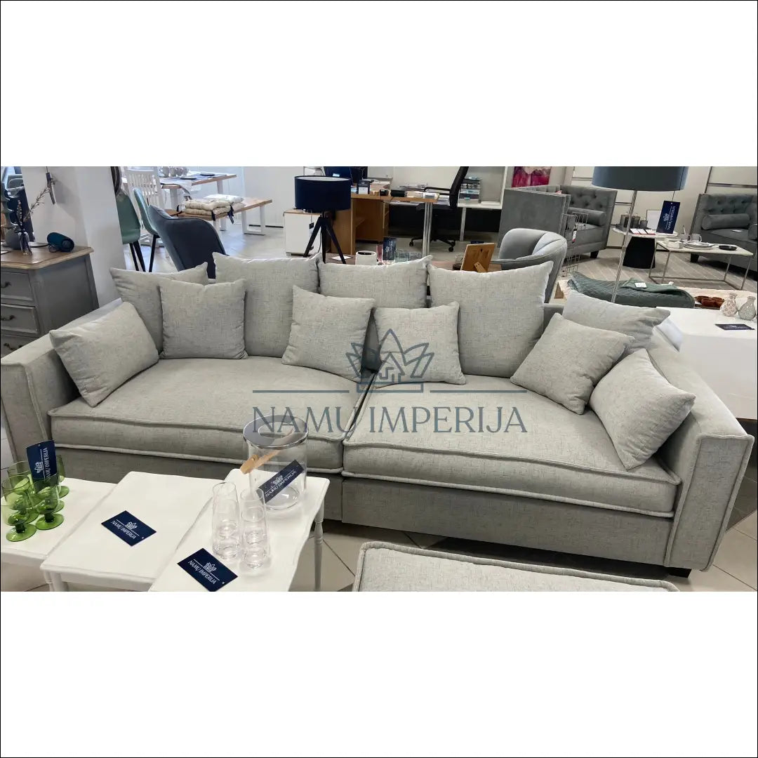 Sofa MI281 - €780 Save 15% __label:Pristatymas 1-2 d.d., color-pilka, material-gobelenas, minkšti, notouch15 Virš