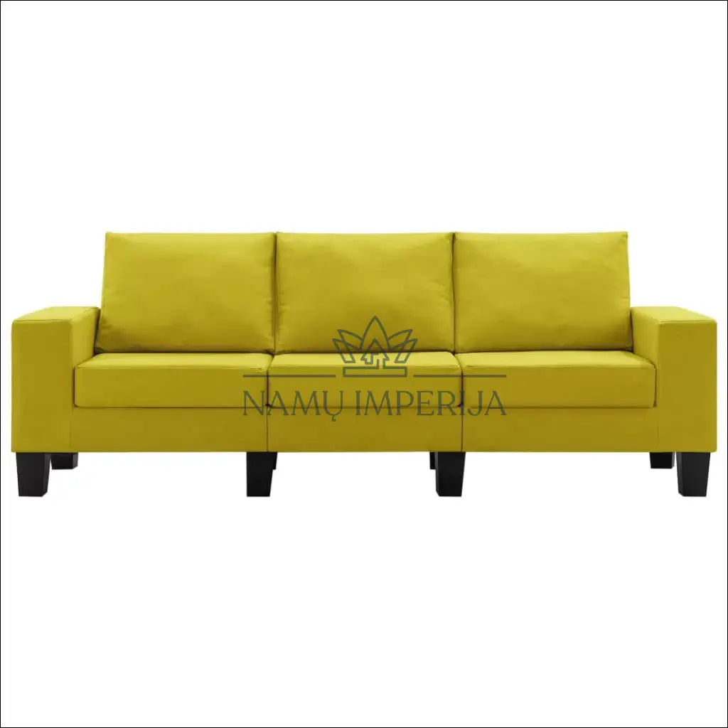 Sofa MI403 - €160 Save 50% 100-200, __label:Pristatymas 1-2 d.d., color-geltona, material-gobelenas, minksti €100