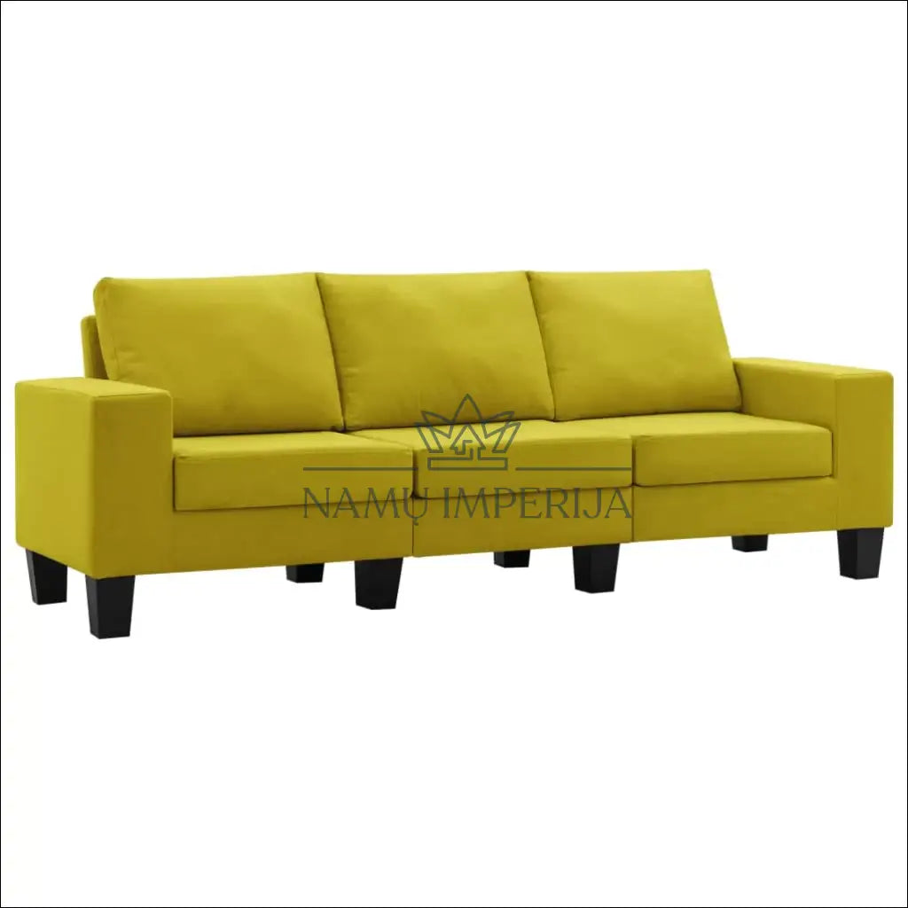 Sofa MI403 - €160 Save 50% 100-200, __label:Pristatymas 1-2 d.d., color-geltona, material-gobelenas, minksti €100