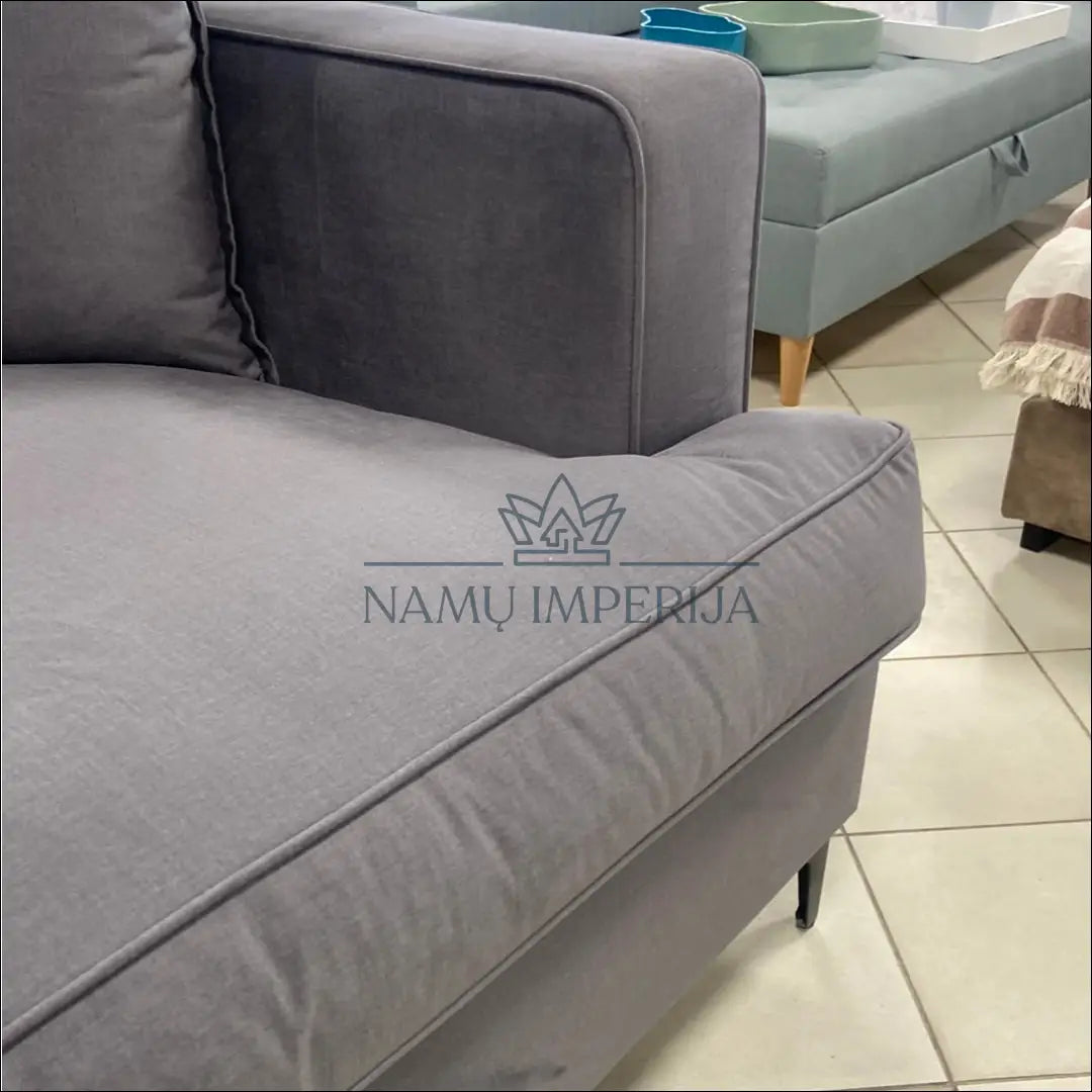 Sofa MI441 - €796 Save 10% __label:Pristatymas 1-2 d.d., color-pilka, material-aksomas, minkšti, notouch10 Virš