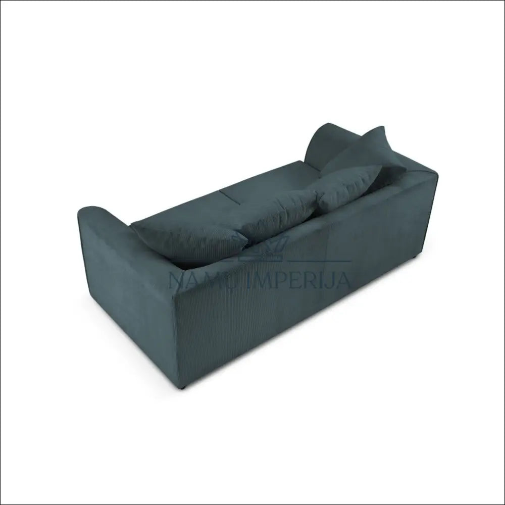 Sofa MI489 - €525 Save 65% __label:Pristatymas 1-2 d.d., color-melyna, material-aksomas, minksti, notouch65 Virš