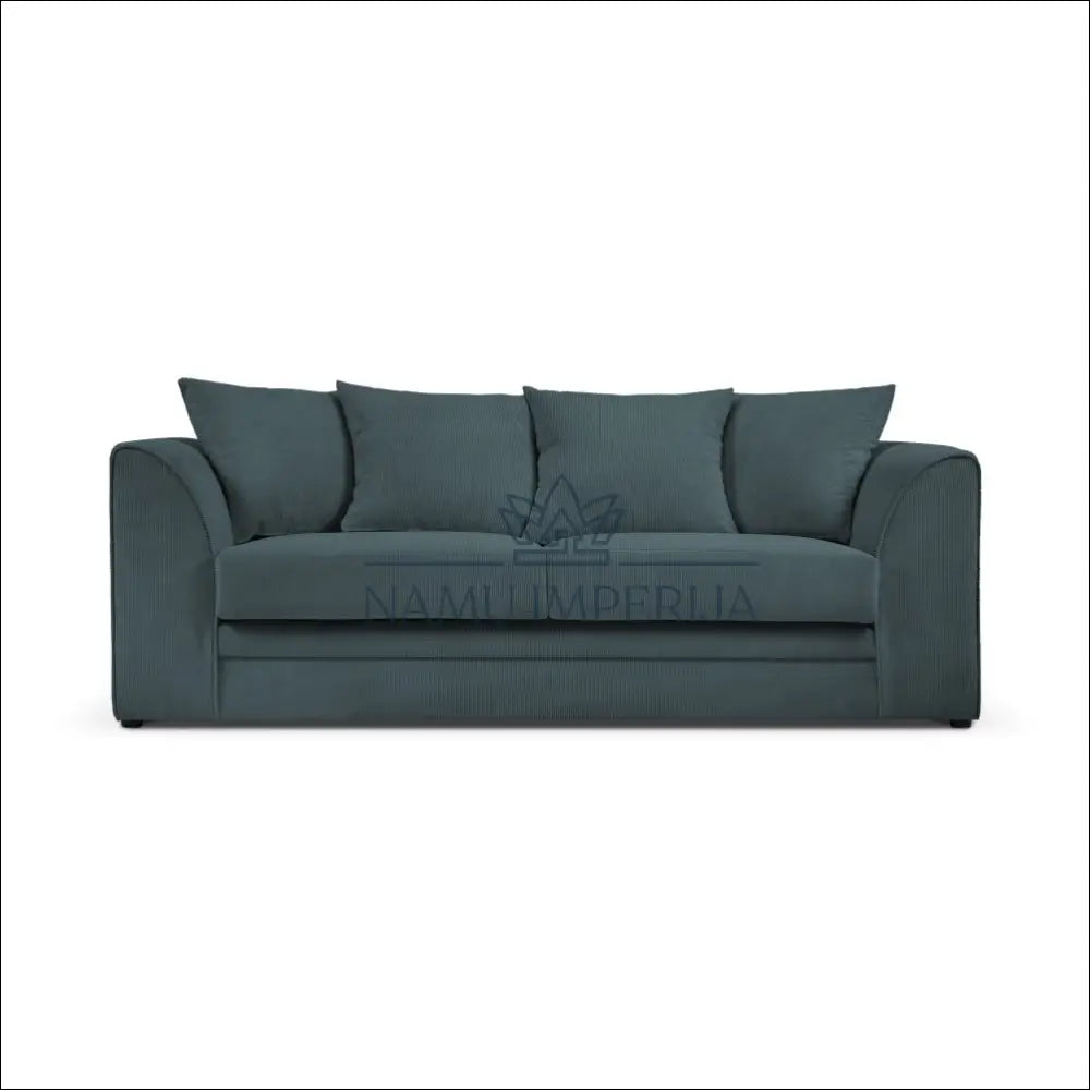 Sofa MI489 - €750 Save 50% __label:Pristatymas 1-2 d.d., color-melyna, material-aksomas, minksti, over-200 Virš