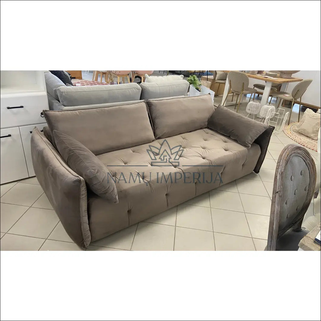 Sofa MI495 - €1,000 Save 50% color-ruda, material-aksomas, minksti, over-200, sofos Aksomas Fast shipping